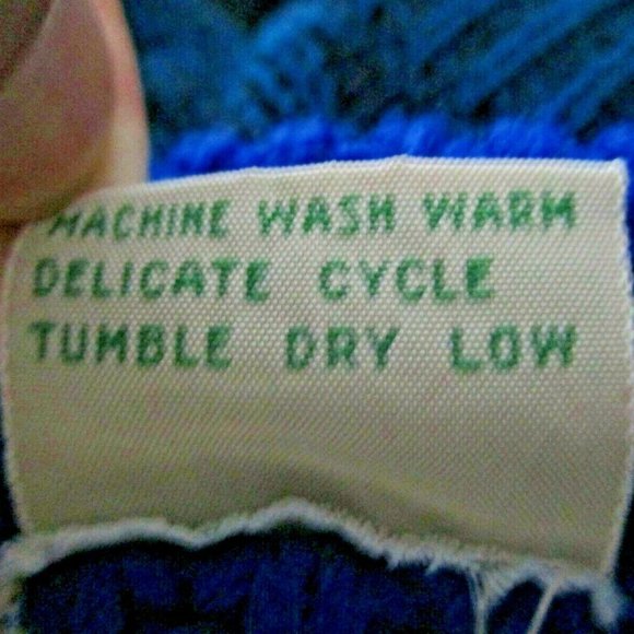 Vintage Crew Neck Striped Pullover Sweater 90s Y2K - Picture 11 of 11